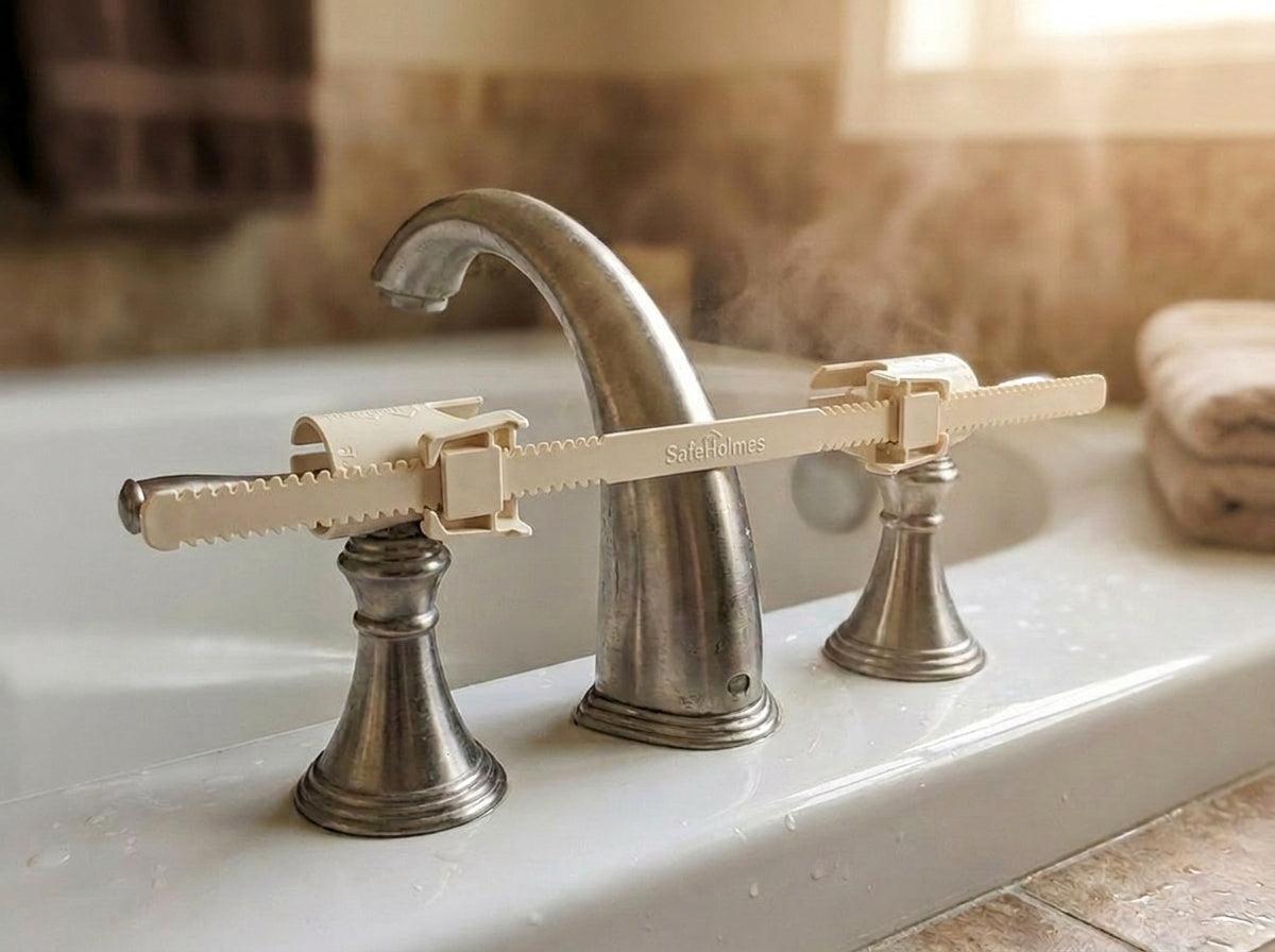 Faucet Handle Restraint - Dual Use Universal